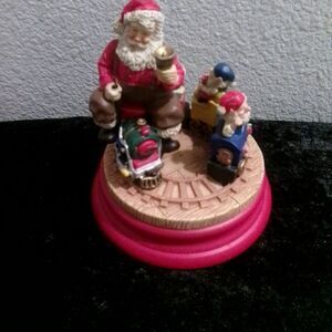 Dept 56 Santa & Elves Train Ride Christmas Figurine - Brand New”